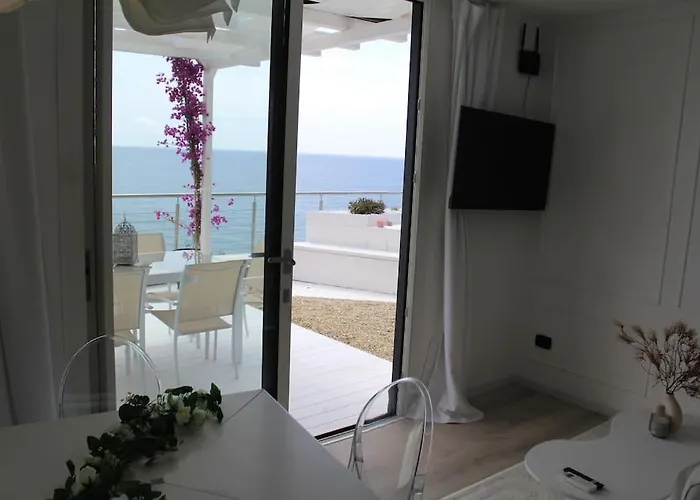 Conca C15-beach Front Little Pool Villa Marina dʼAndora